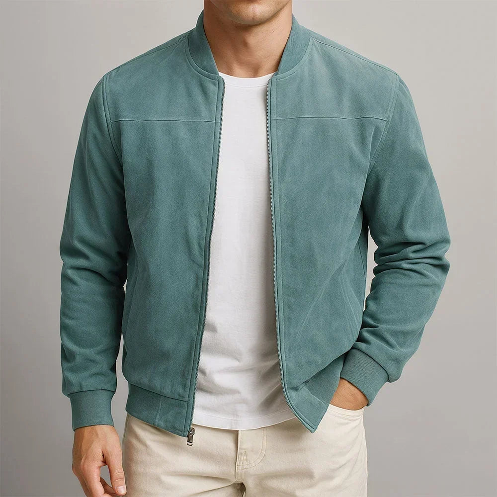 Bomber para Hombre Moderno de Líneas Limpias