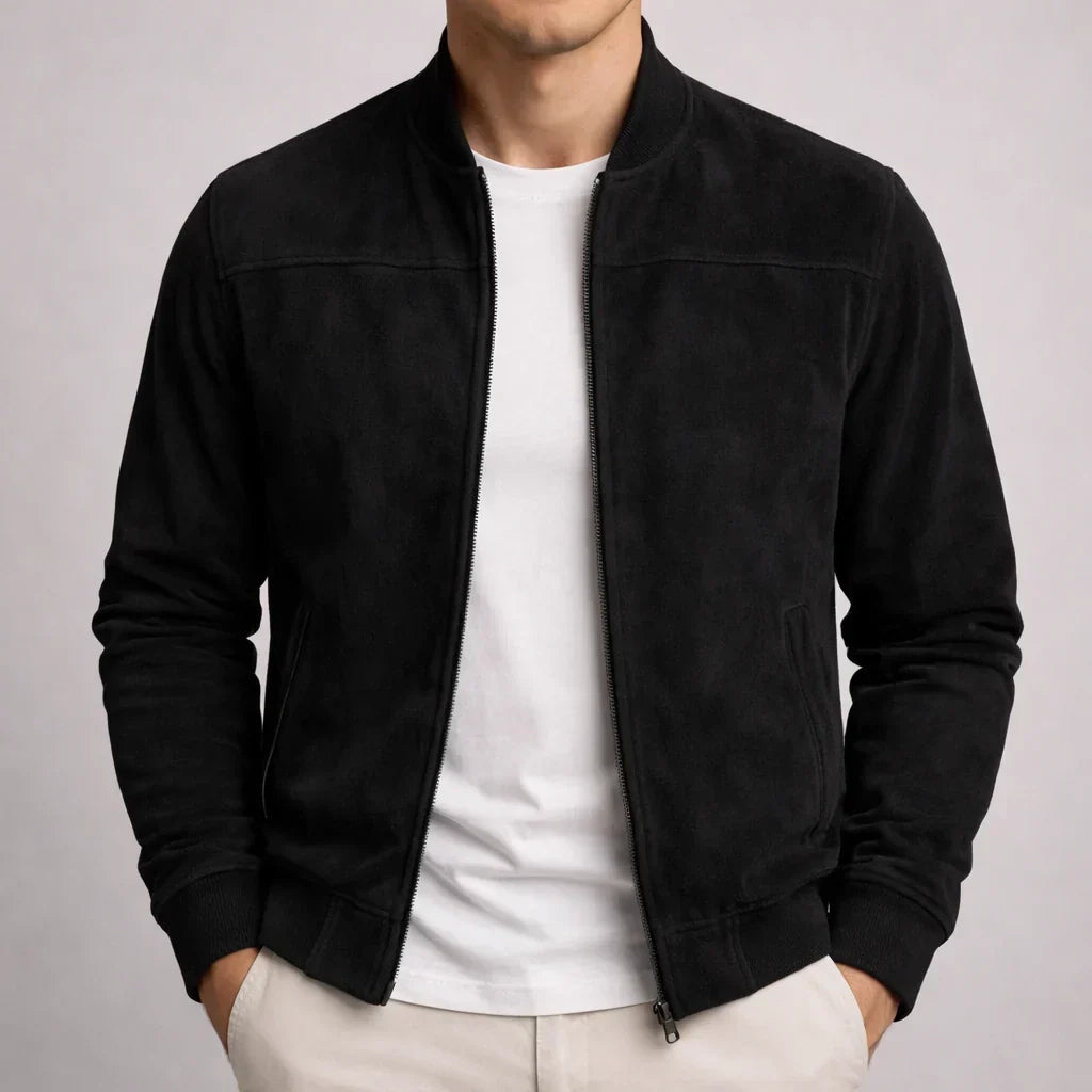 Bomber para Hombre Moderno de Líneas Limpias
