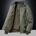 Bomber para Hombre Vintage con Cremallera Metálica