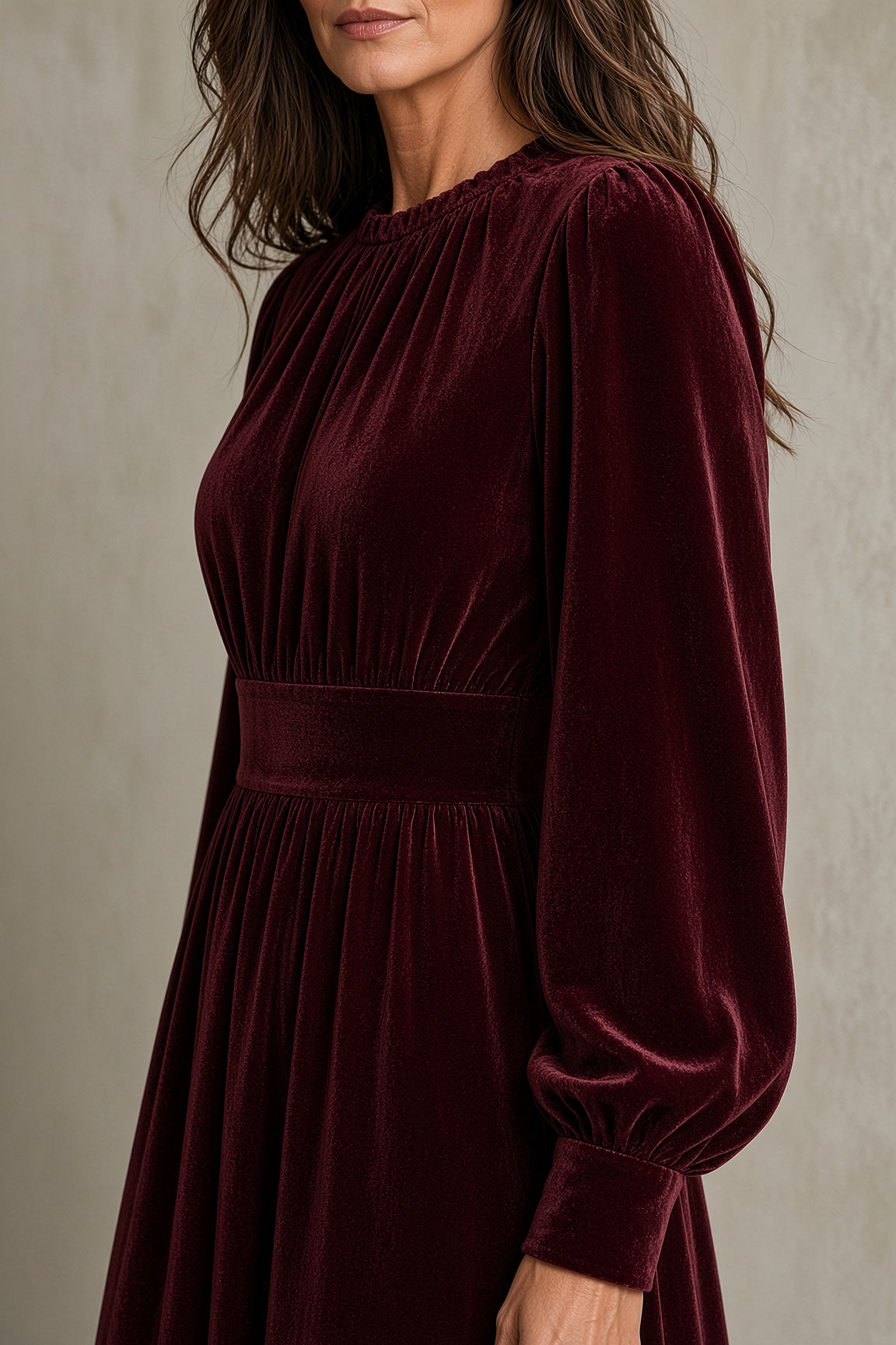 Elena | Vestido de Terciopelo